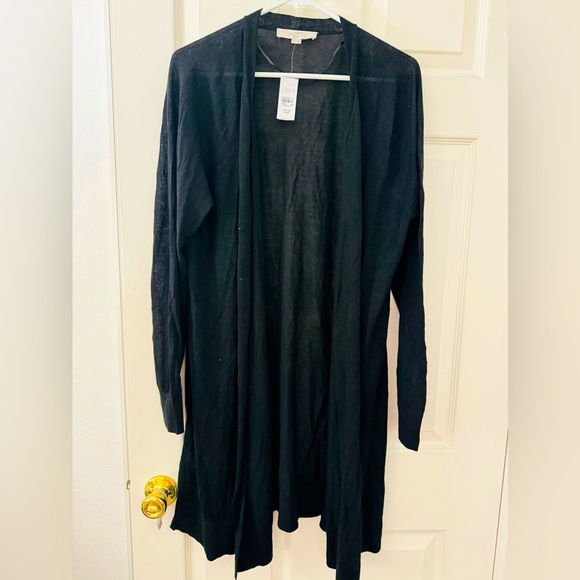 LOFT Sweaters - Loft Sheer Cardigan